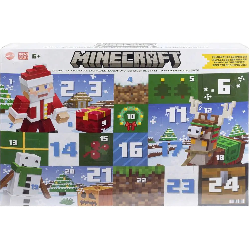 B-Ware Mattel Minecraft Spielwaren Adventskalender Altersklasse Ab 6 Jahre