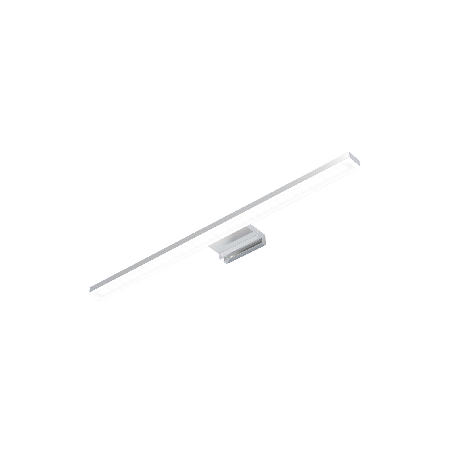 B-Ware Mcj Led Spiegelleuchte Lichtleiste Badleuchte Chrom 40cm Ip44 4000 K Aluminium