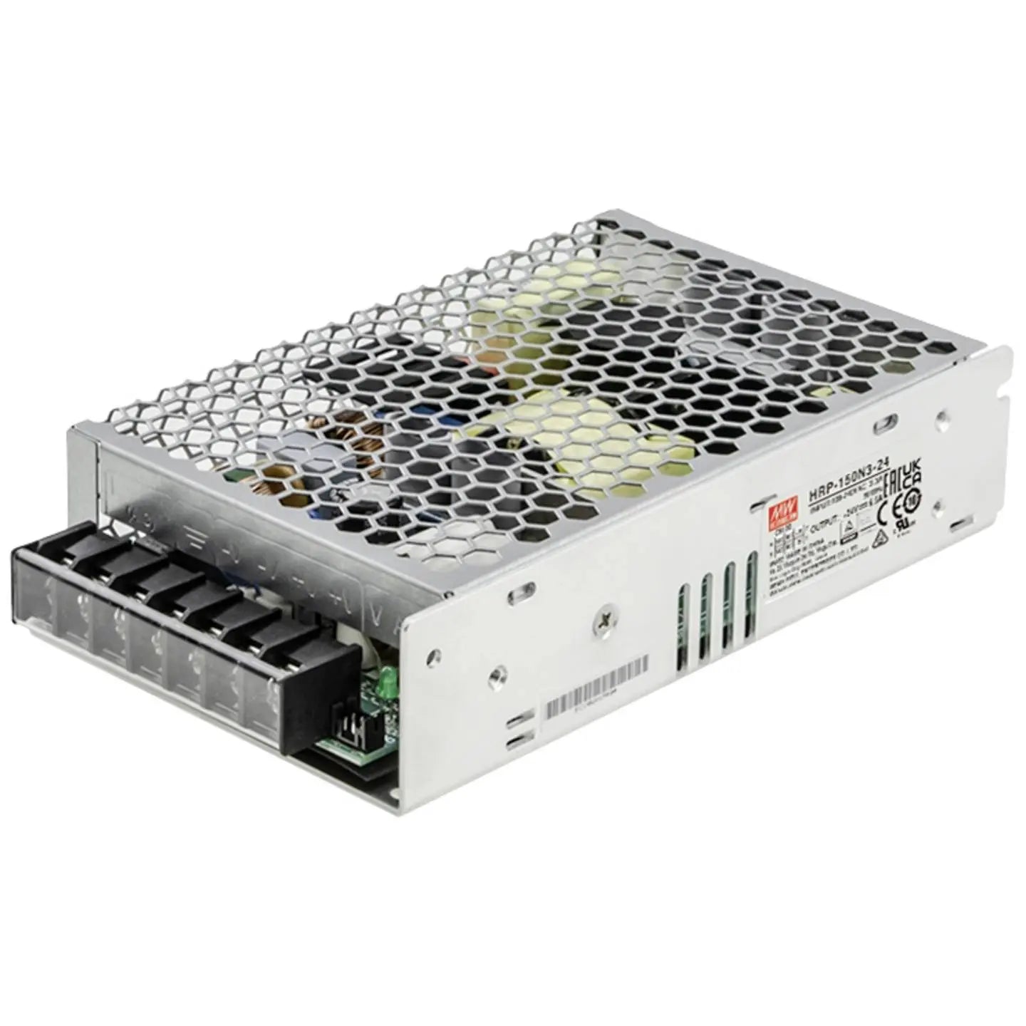 B-Ware Mean Well Schaltnetzteil Netzteil Hrp 150 N3 Geschlossen Case Single Outp 24 V 6 A
