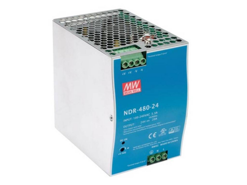 B-Ware Mean Well Stromversorgung Netzteil Snt Din Schiene 480 24 V Hutschiene Montage26