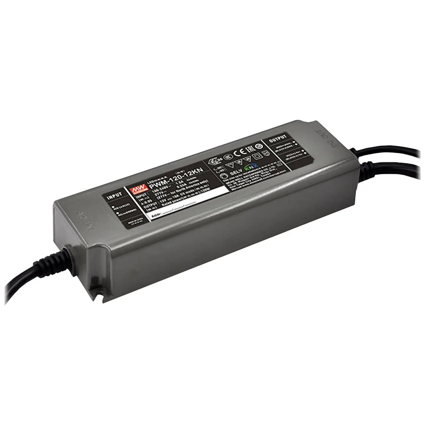 B-Ware Mean Well Led Treiber Netzteil Pwm 120 W Knx 12 V 5 A Kunststoffgehäuse Ip67