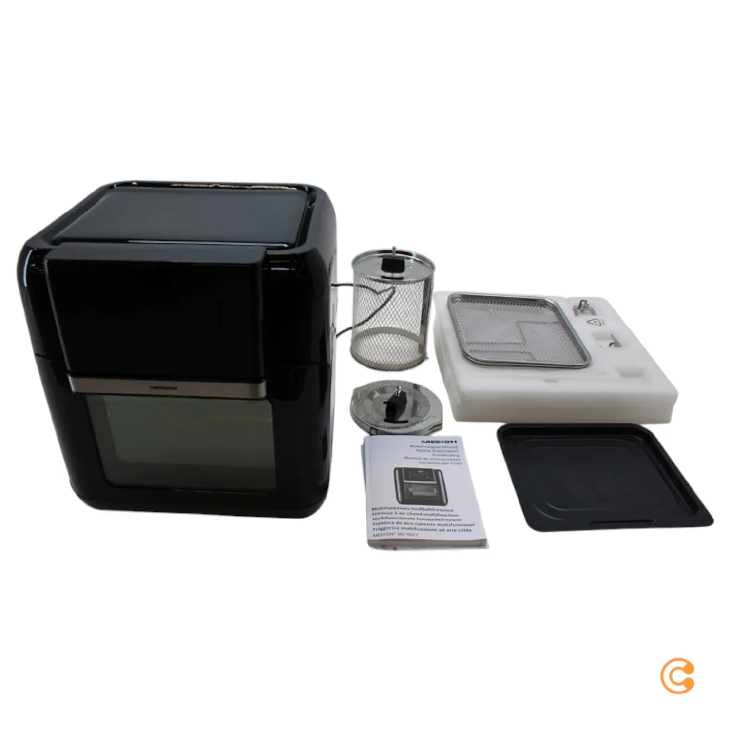 B-Ware Medion Air Fryer Multifunktions Heißluftfritteuse Fritteuse 10 L Siehe Text/Foto