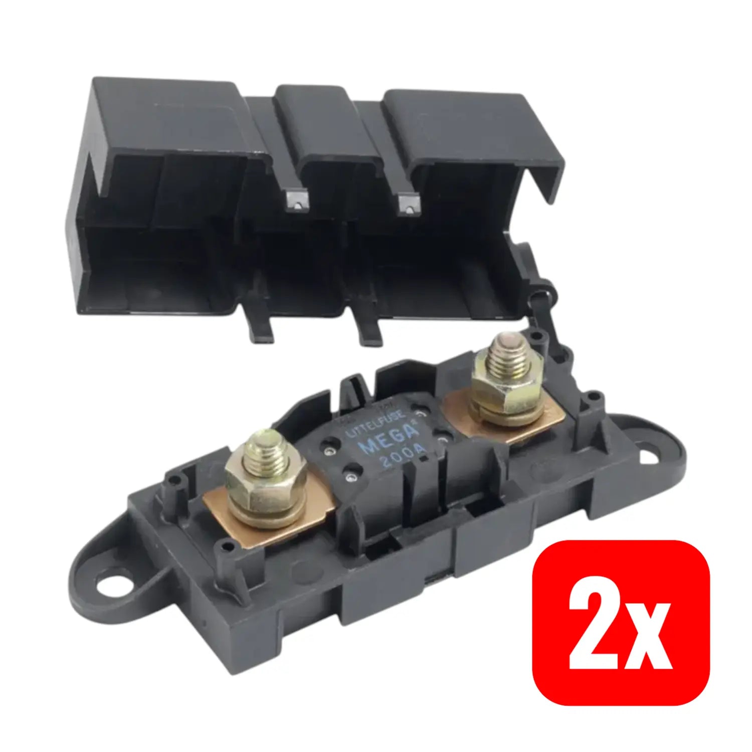 B-Ware Littelfuse 02981001 Zxt Kfz Sicherungshalter Kfz Sicherungen 500 A 2 Stück