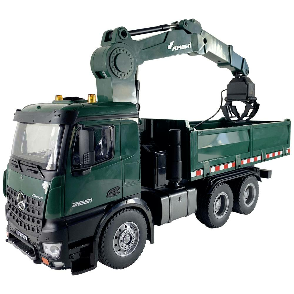 B-Ware Amewi 22568 Arocs Kranwagen 1:14 Elektro Rc Modell Lkw Modellauto Rc Modell Auto