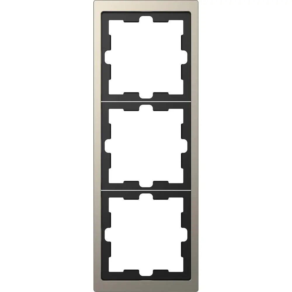B-Ware Merten Rahmen Abdeckung System Design Nickel Rahmen Schalterprogramm Nickel