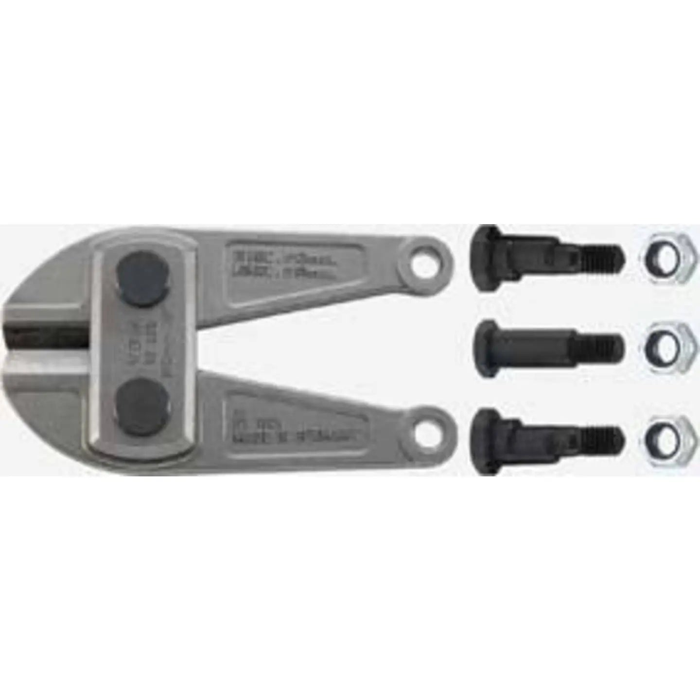 B-Ware Vbw Bolzenschneiderkopf Schneidkopf Waggonit 460mm Ersatzteil Spezialstahl