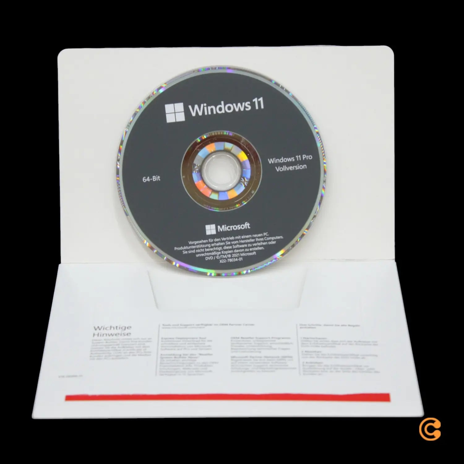 B-Ware Microsoft Windows 11 Pro Deutsche Version Vollversion 1 Lizenz Betriebssystem
