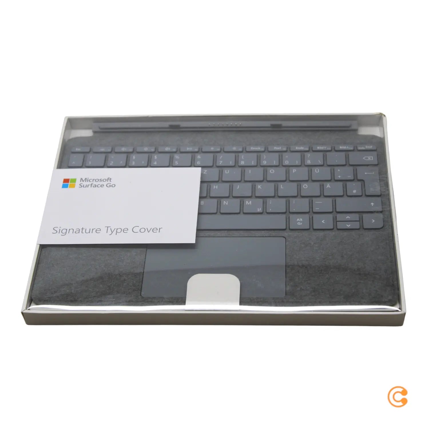 B-Ware Microsoft Surface Go Signature Tastatur Cover Keyboard Platin Tablet Zubehör