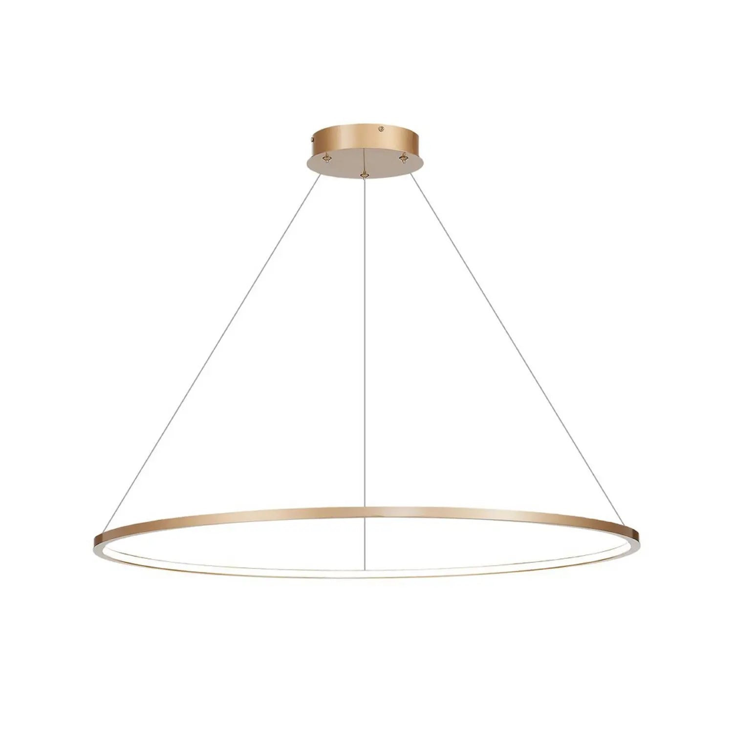 B-Ware Milagro Lighting Led Hängelampe Saturno, ø 100 Cm, Goldfarben, 1 Fl., 4.000 K