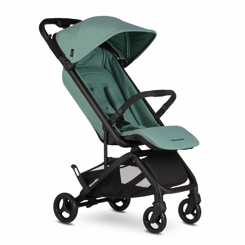 B-Ware Easywalker Miley Kinderwagen Kinderbuggy Buggy Coral Green