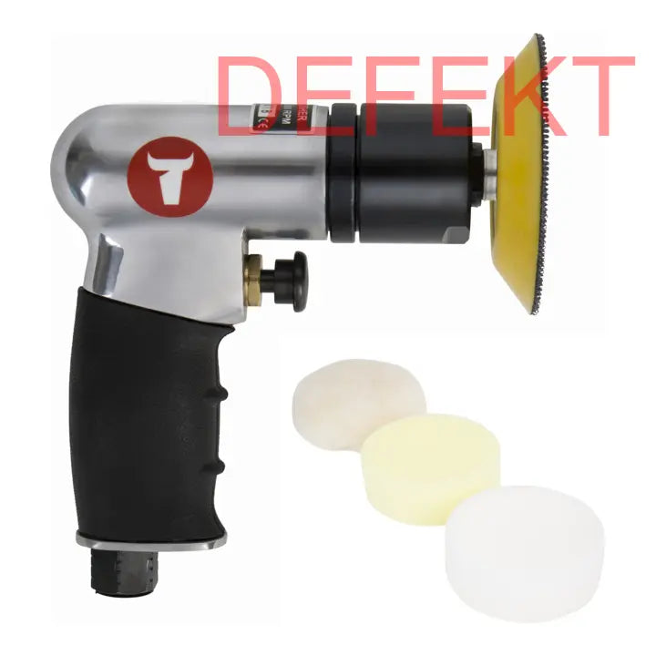 D-Ware Stier Mini Polierer Poliermaschine Mp25 Satz Druckluft Werkzeug 6 Tlg Defektware