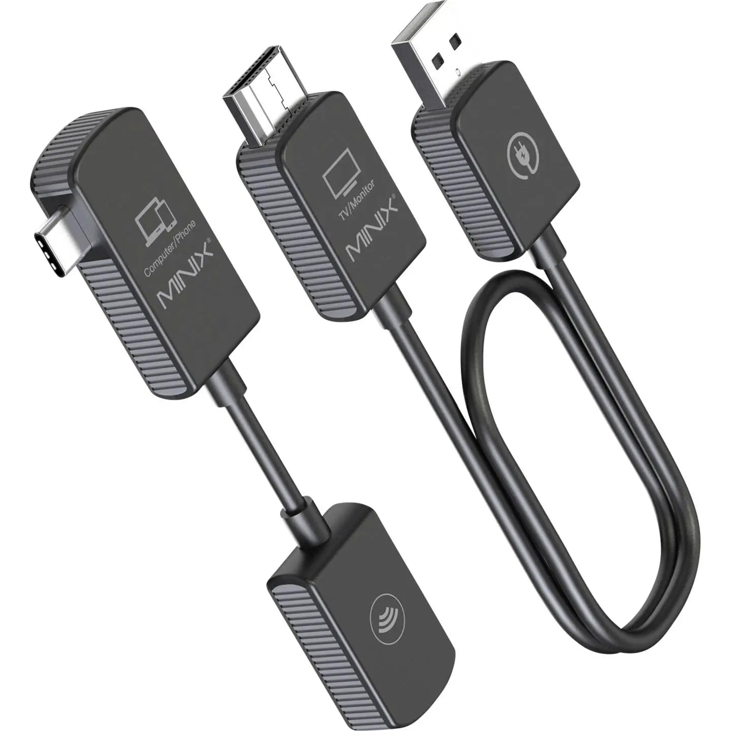 B-Ware Minix Minix C1 Wireless Usb C Adapter Konverter Usb C Zubehör Schwarz