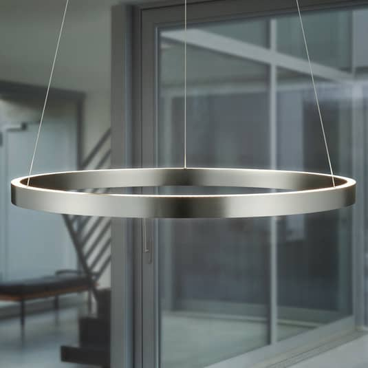 B-Ware Knapstein Mit Gestensteuerung Runde Led Pendelleuchte Circle Siehe Text/Foto