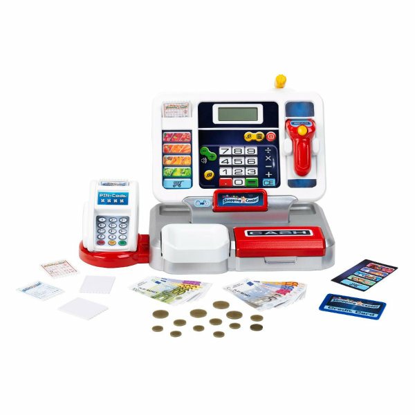 B-Ware Klein Theo Tablet Kasse Mit Soundbar Kinderspielkasse Spielzeugkasse Spielladen