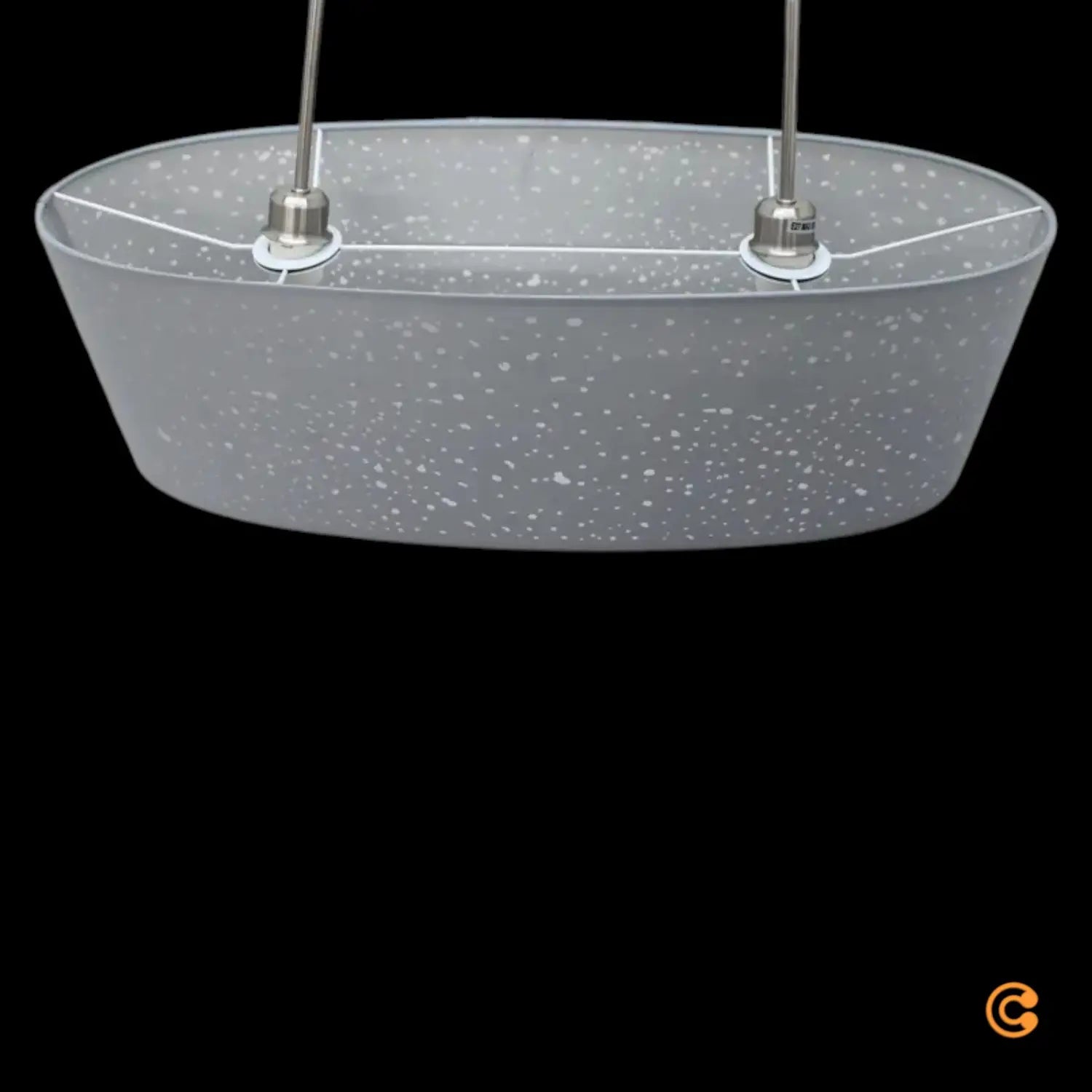 B-Ware Lampenwelt Design Pendelleuchte Hängelampe Grau Modern Wohnzimmer Siehe Text