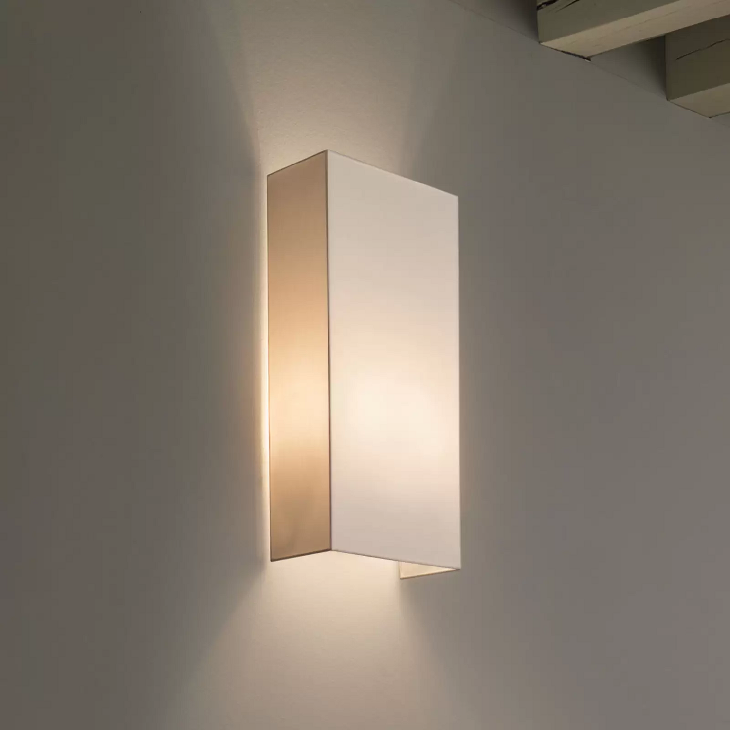 B-Ware Modo Luce Rettangolo Wandlampe Wandleuchte Wandlicht Leuchte E27 40 Cm Elfenbein