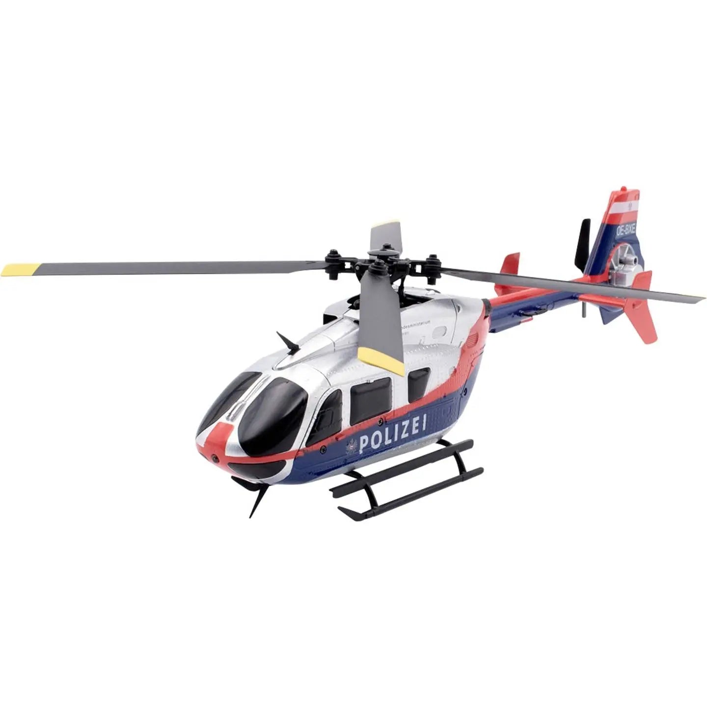 B-Ware Modster Hubschrauber Helikopter Ec 135 Polizei österreich Rc Modell Rtf Set