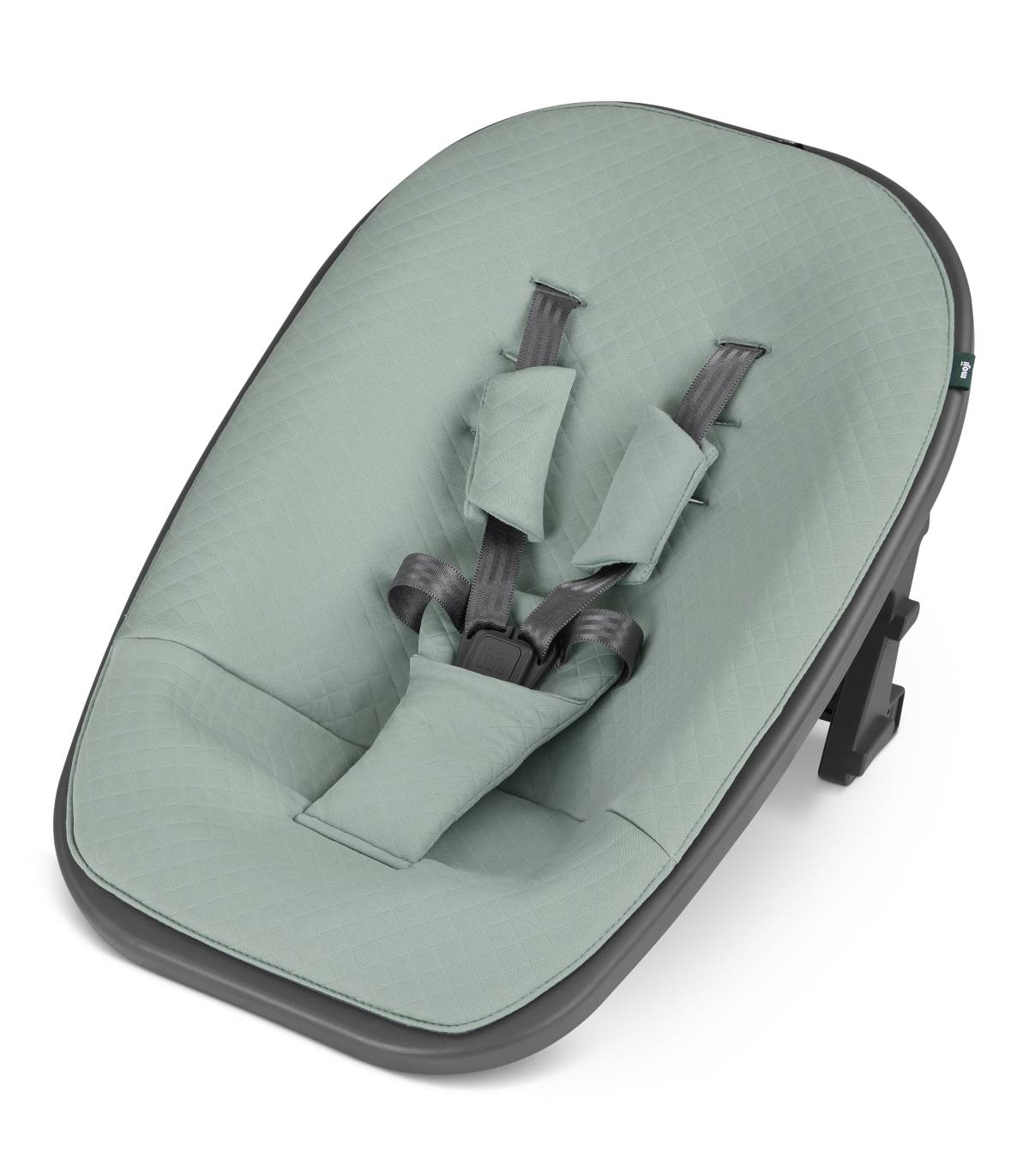 B-Ware Moji Yippy Neugeborenenaufsatz Aufsatz Baby Mint Sitzhilfe Kinderstuhl Mint