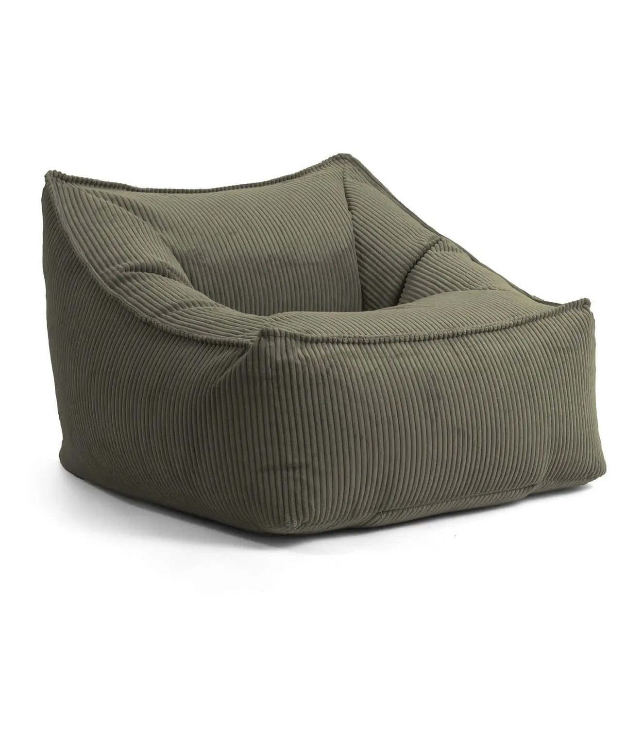 B-Ware Mokebo Sitzsack Sessel Bean Bag Cord Sitzsessel Lounge Sitzsack Grün Wohnzimmer