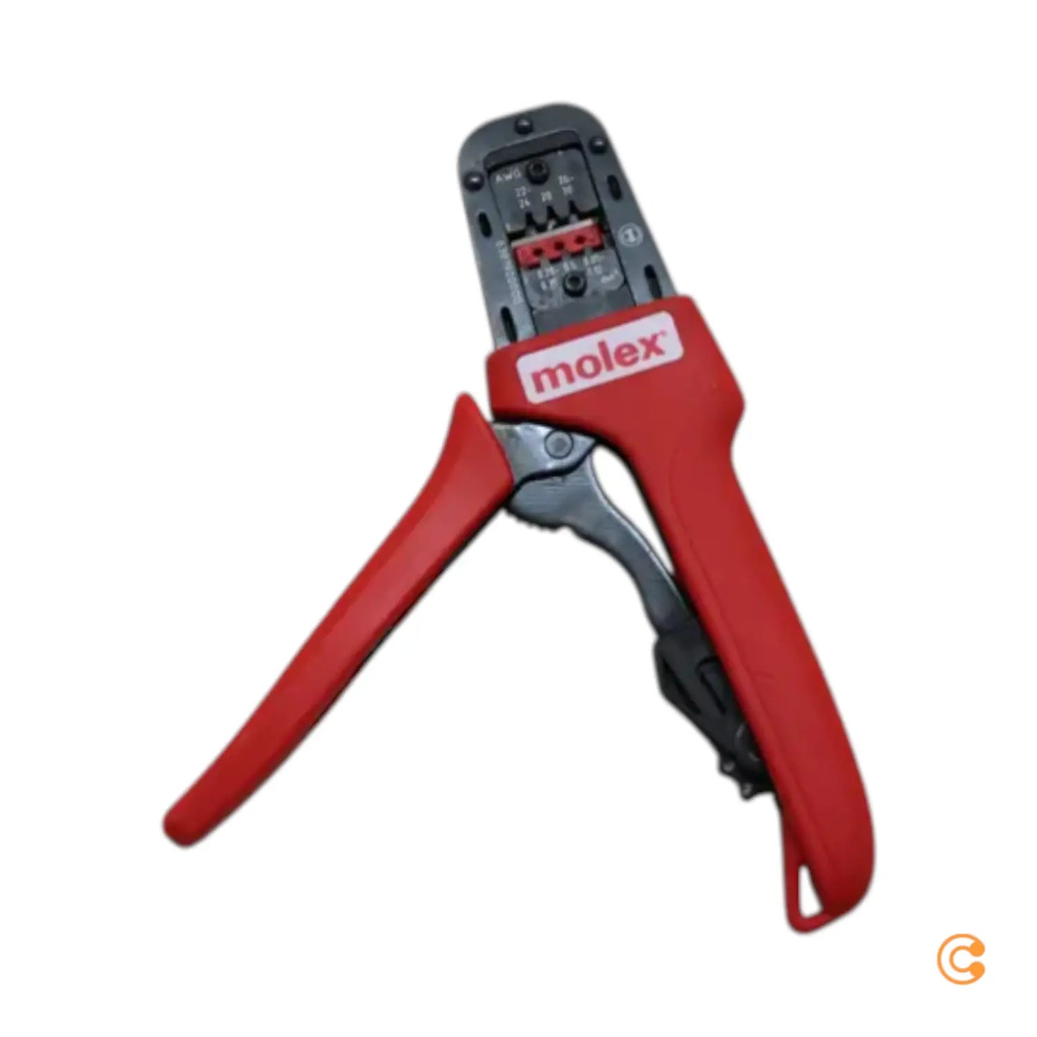 B-Ware Molex Mol Power & Signal Sol. 638190000 Crimpzange Crimp Zange Siehe Text/Foto