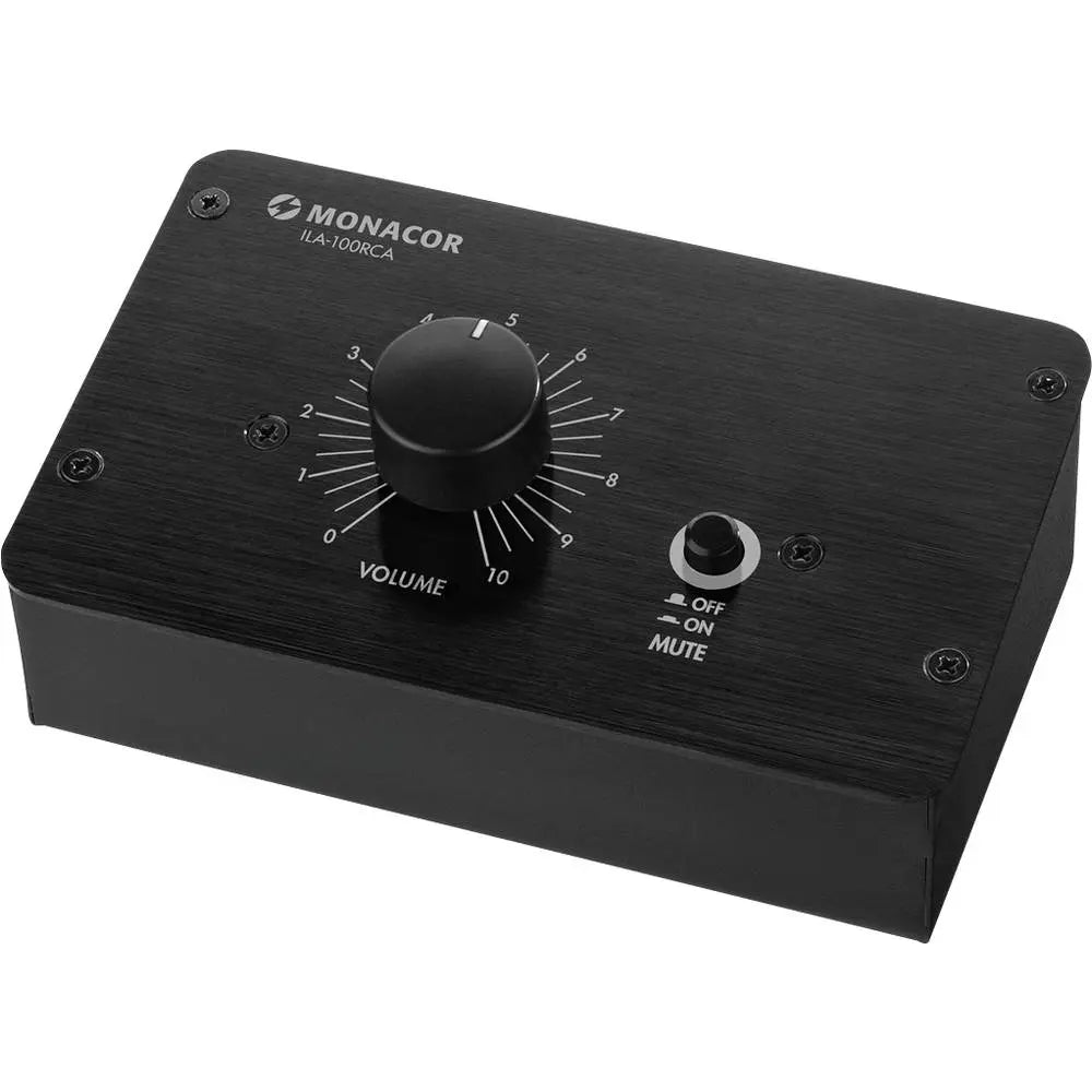B-Ware Monacor Pegelregler Lautstärkeregler Stereo Line Passiv Cinch Version Ila 100 Rca