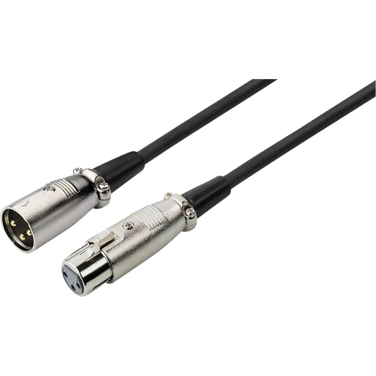 B-Ware Monacor Xlr Kabel Mikrofonleitung Mec 20/Sw Audiokabel Schwarz 6m Stecker