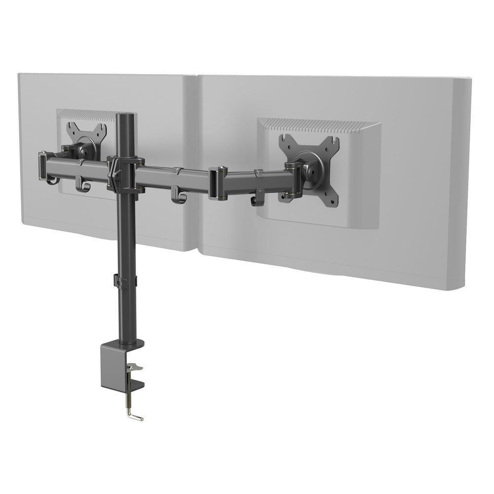 B-Ware Hjh Office Monitorhalterung Halterung Monitor 2 Monitore 13 27 Zoll Schwarz