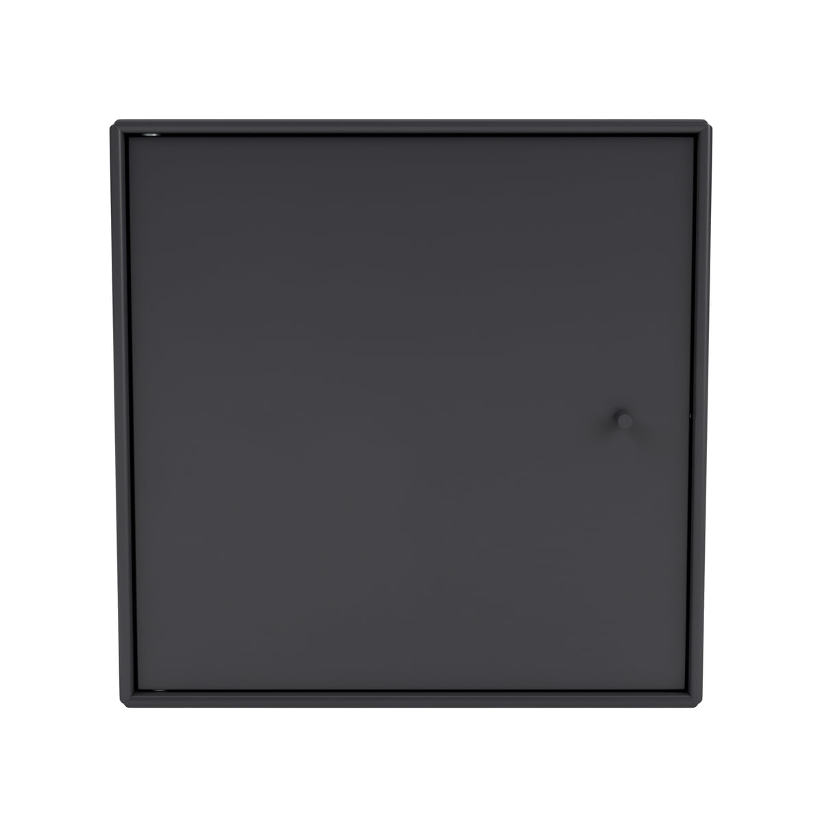 B-Ware Montana Mini Regalmodul Mit Tür Anthrazit Aufbewahrung Regal Modul Regalfach