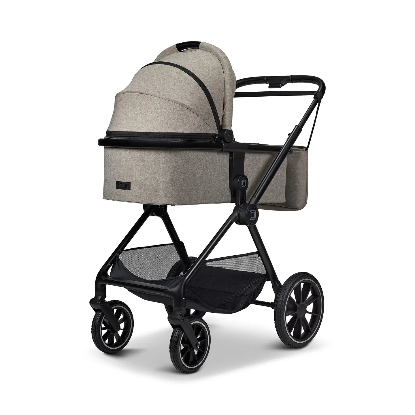 B-Ware Moon Clicc Kombikinderwagen Buggy Mud/Melange Kinderwagen Babywagen Set