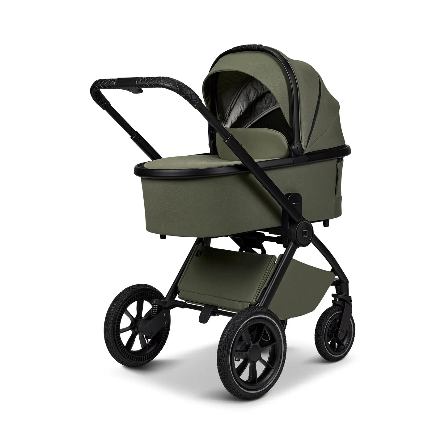 B-Ware Moon Gio+ Edition Jade Green Kombikinderwagen Buggy Babywagen Klappbar