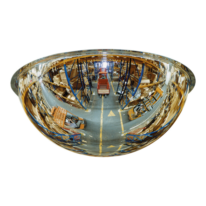 B-Ware Moravia Kugelspiegel Panorama Spiegel 4 Wege Spiegel Acrylglas 360 Grad 600mm