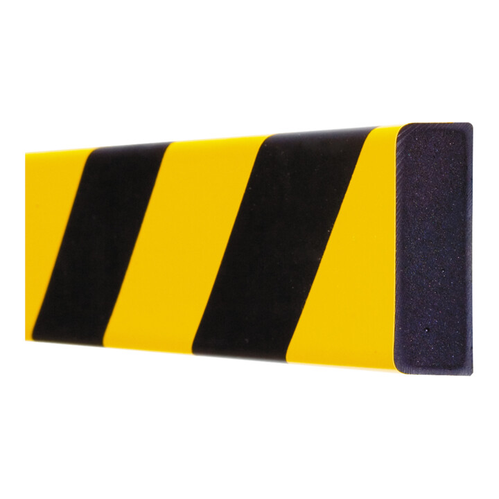 B-Ware Moravia Prallschutz Morion Rechteck Flächenschutz 20x60mm L 1000mm Gelb 4 Stück