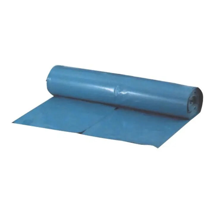 B-Ware Müllsack Abfallsack 120 Liter Blau Rolle Müllbeutel Polyethylen Perforiert