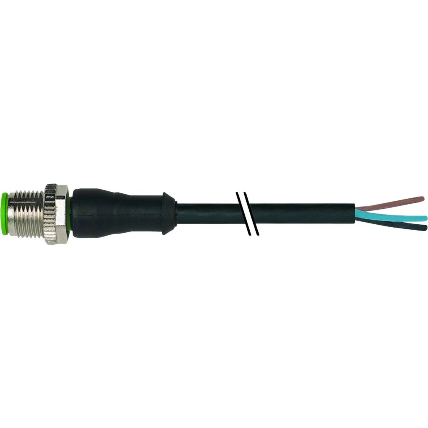 B-Ware Murrelektronik M12 Sensor Steckverbinder Stecker Verbindung Leitung Offen 15 M