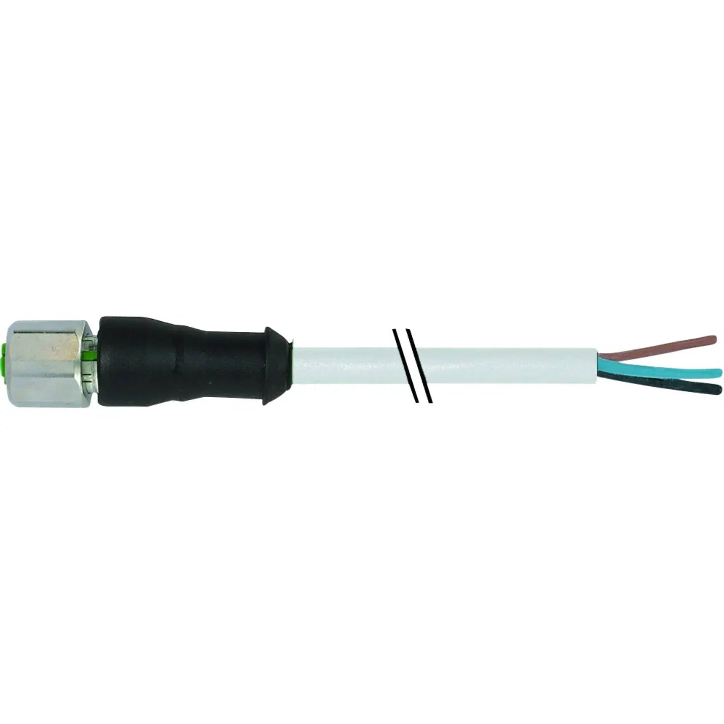 B-Ware Murrelektronik Sensor Aktor Steckverbinder Verbindungskabel Buchse M12 Grau 10m