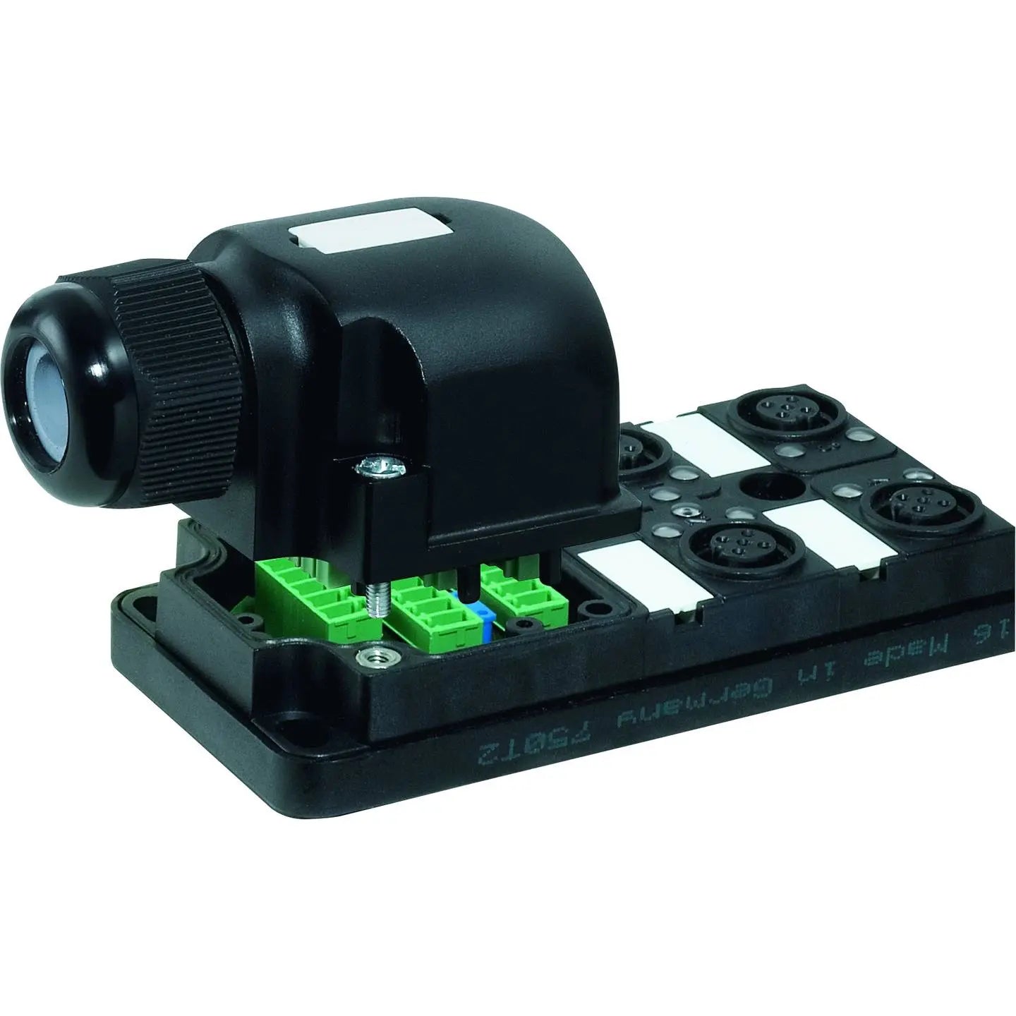 B-Ware Murrelektronik Verteiler Box Sensor Aktor Box Universalverteiler Schwarz 4 X M12