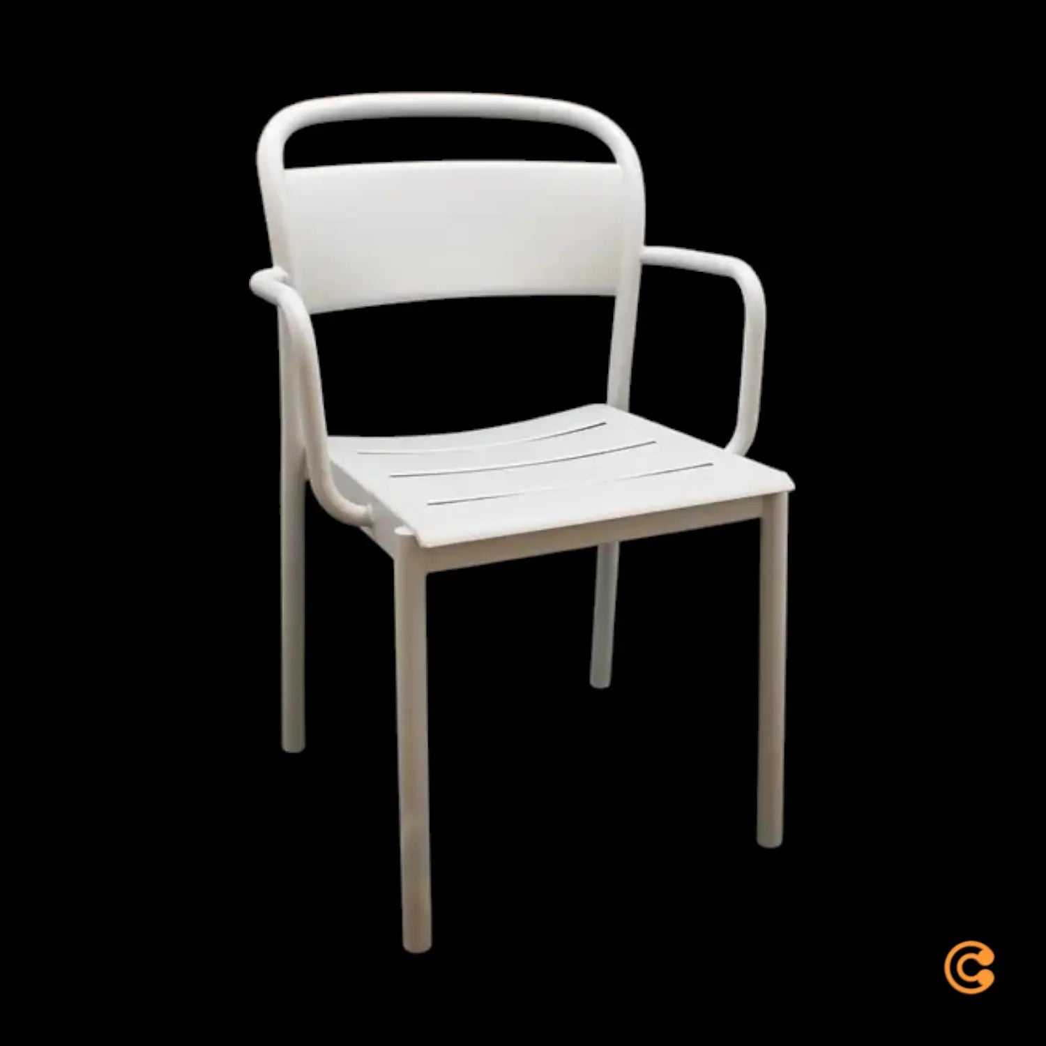 B-Ware Muuto Linear Steel Armchair Outdoor Grau Stuhl Möbel Sitzmöbel Siehe Text/F246