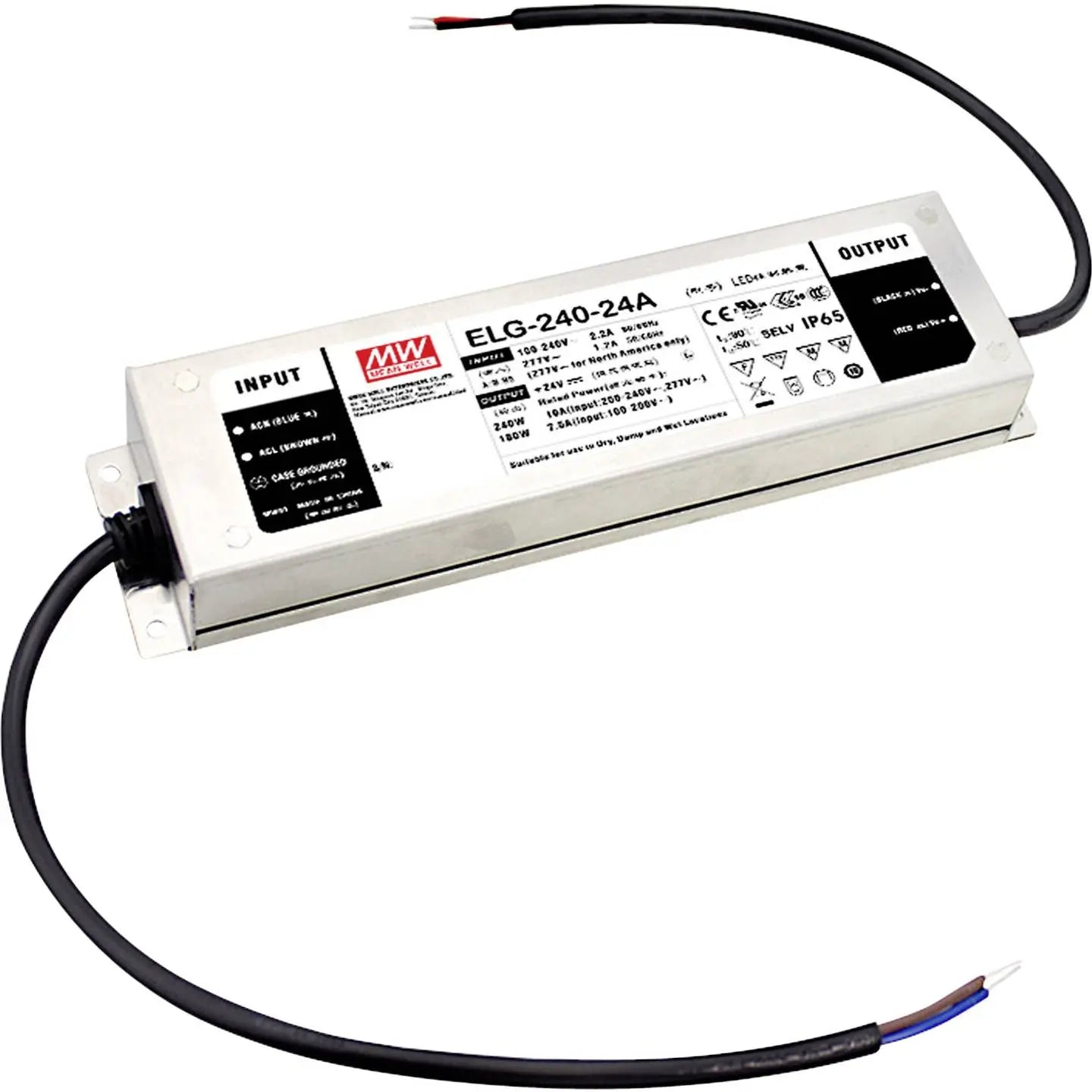 B-Ware Mean Well Led Trafo Netzteil Treiber 240 W Dali Metall Für Beleuchtung