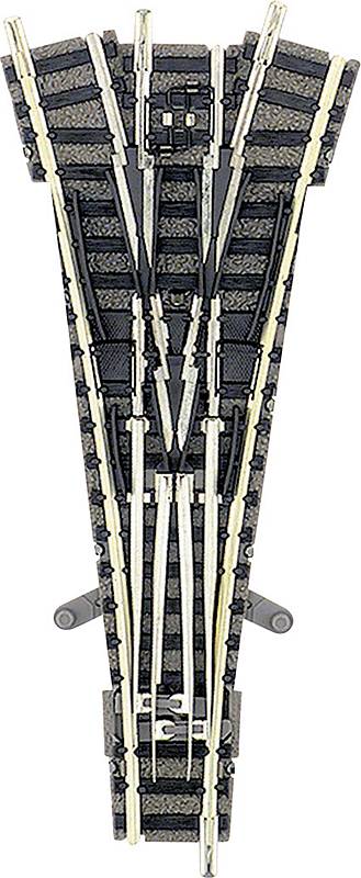 B-Ware Fleischmann N Fleischmann Piccolo Mit Bettung 9157 Dreiwegweiche 2 Stück