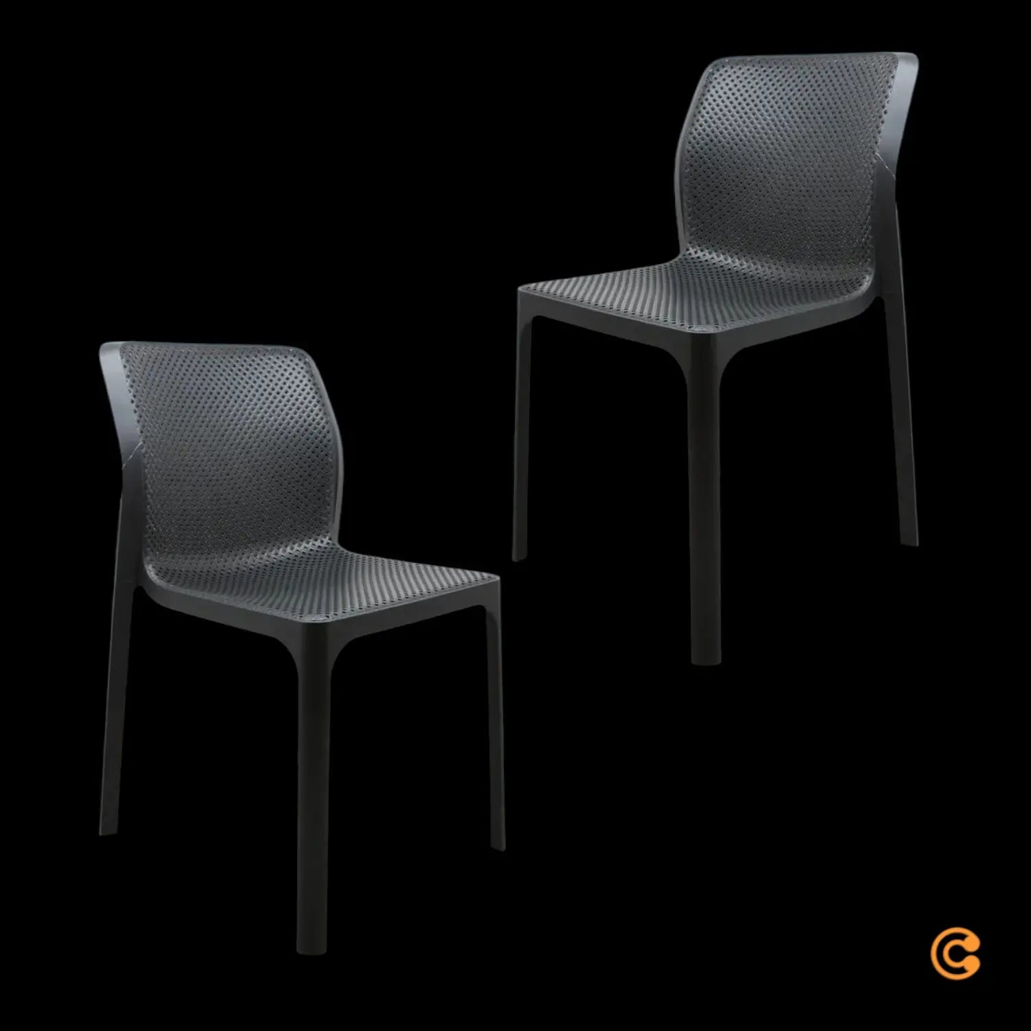 B-Ware Nardi Bit Stuhl Esszimmerstuhl Küchenstuhl Designerstuhl Lehnstuhl 2 Stück