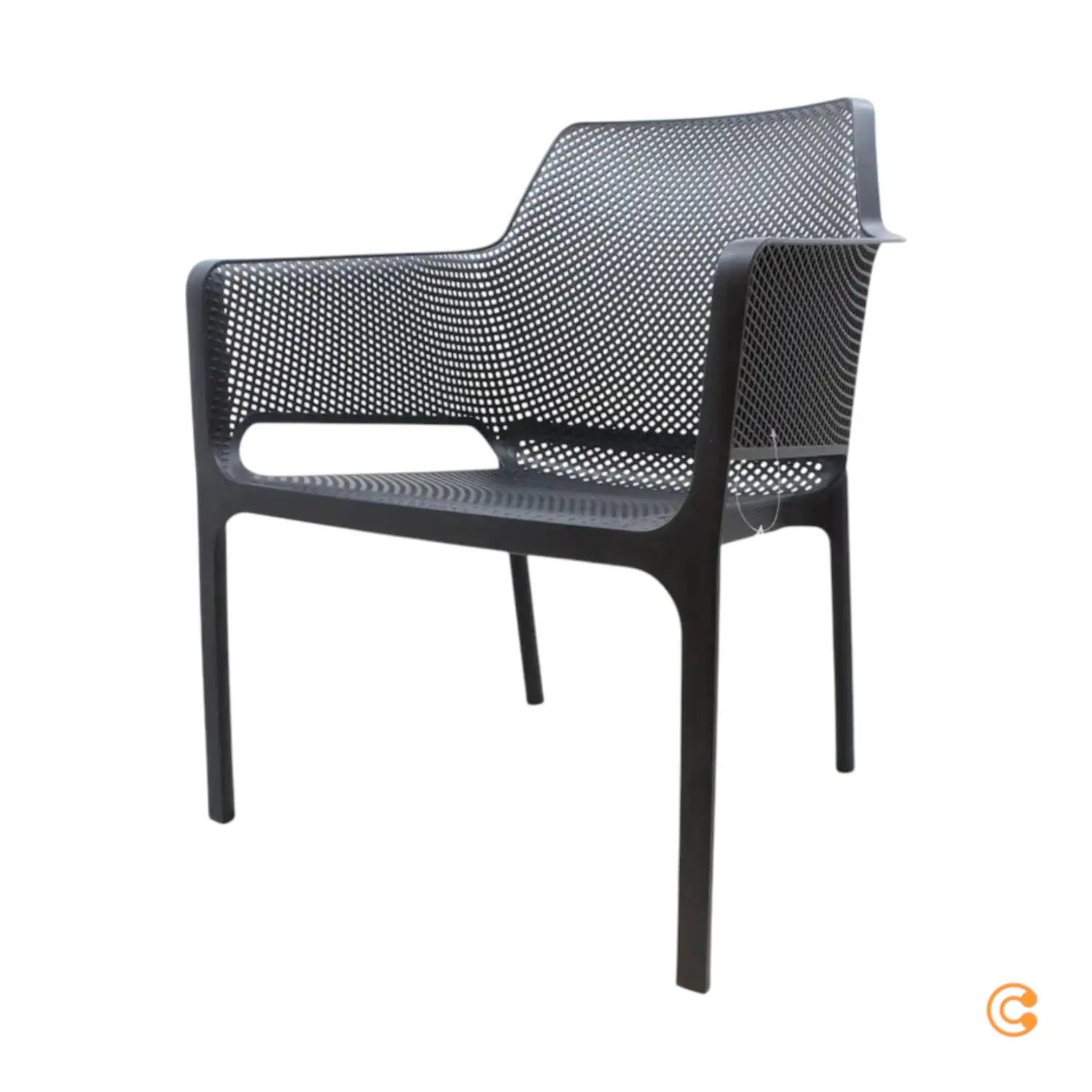B-Ware Nardi Armlehnstuhl Stuhl Gartenstuhl Anthrazit Net Relax Siehe Text/Foto