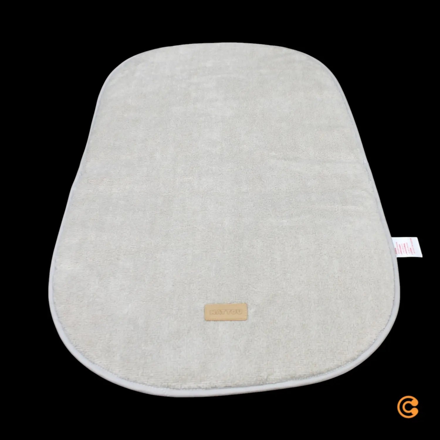 B-Ware Nattou Topper Einlegekissen Auflage Frottee Softy Wickelauflage Unterlage Taupe