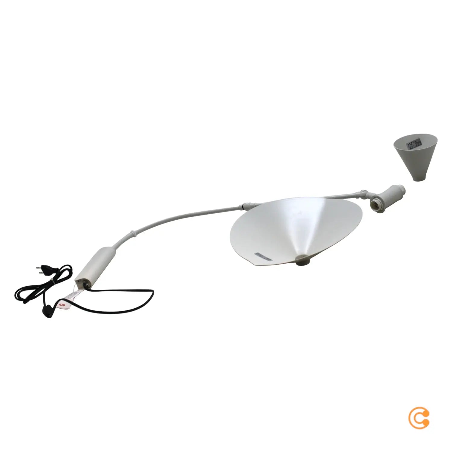 C-Ware Nemo Wandleuchte Lampe Beleuchtung Marseille Waschweiß Schalter Siehe Text/Foto