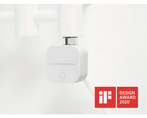 B-Ware Nex App Heizstab Stab Heizkörper 600 W Weiß Thermostat Regler Temperatursensor