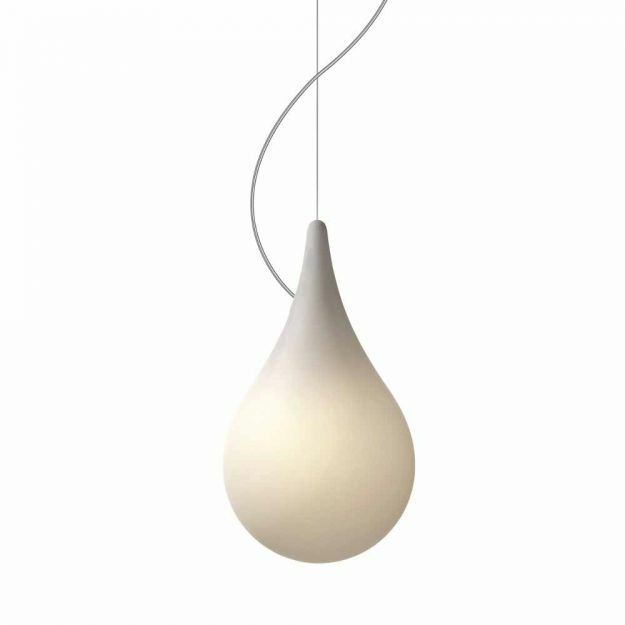 B-Ware Next Drop 2 Small Pendelleuchte Deckenlampe Hängeleuchte Lampe Leuchte E27 Weiß