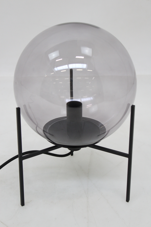 B-Ware Nordlux Tischleuchte Alton Tischlampe Tischlicht E14 Mit Rauchgrauem Glasschirm
