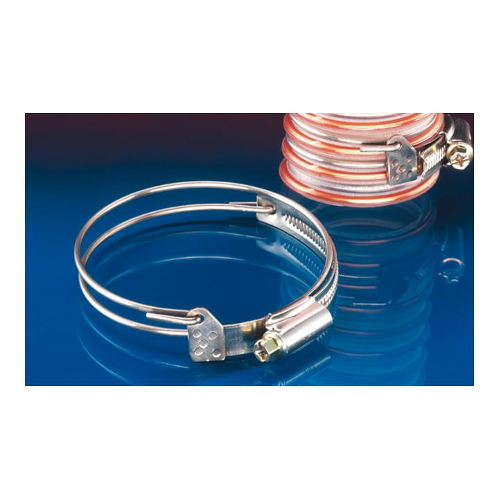 B-Ware Norres Dichtschelle Schelle Spiralschlauch Wasserdicht Außenwellenschlauch 150mm
