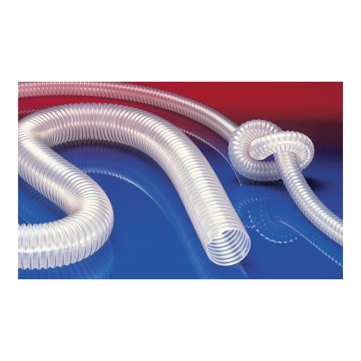 B-Ware Norres Polyurethanschlauch Rohr Absaugschlauch Antistatisch 25mm 10m Protape