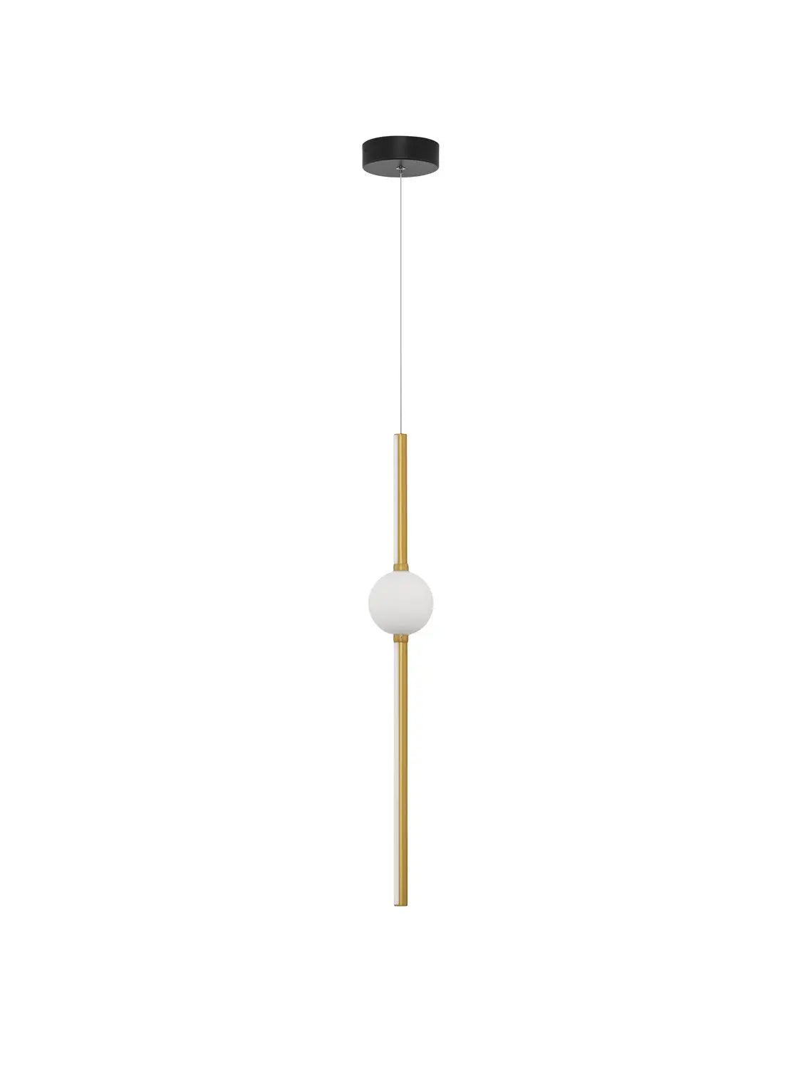 B-Ware Nova Luce Pendelleuchte Hängeleuchte Led Acrobat Schwarz Warmweiß Dimmbar 13,6 W