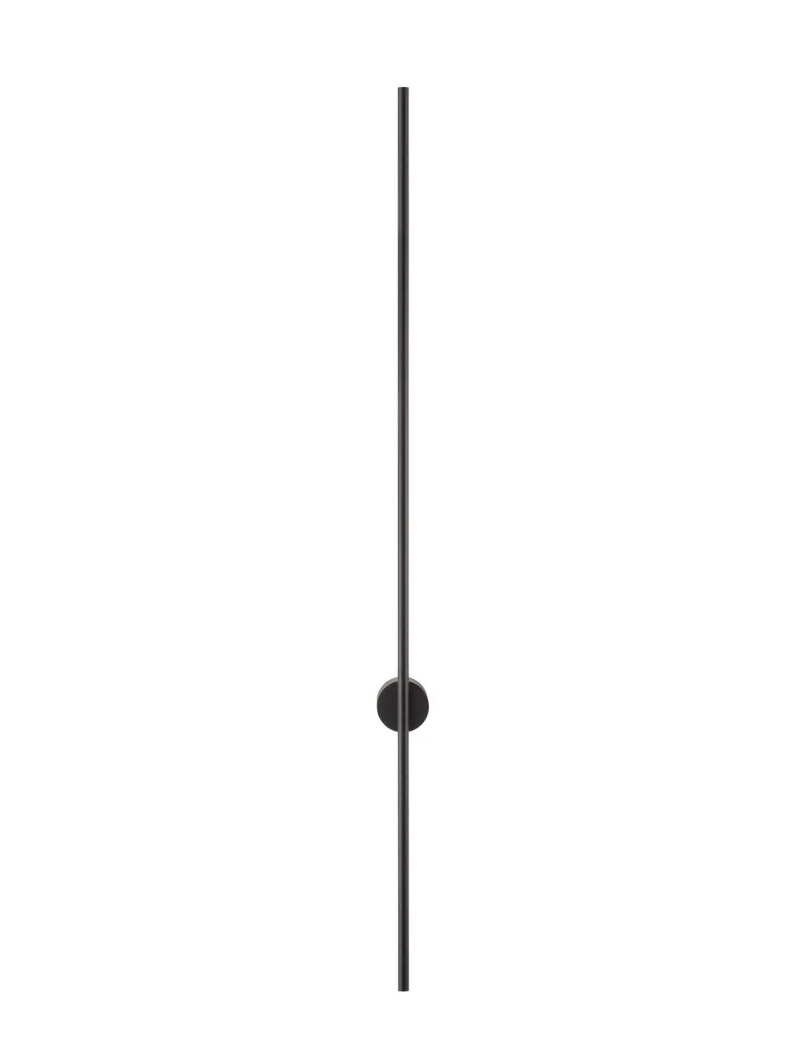 B-Ware Nova Luce Wandleuchte Wandlampe Led Aden Schwarz Warmweiß Wohnzimmer 120 Cm 20 W